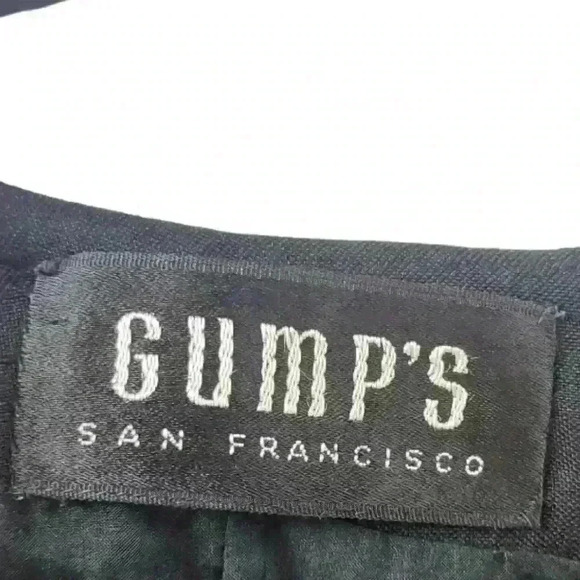 Vintage 1960'S Gumps San Francisco Gibson Bayh Silk Tribal Empire Waist Maxi M/L - Picture 8 of 13